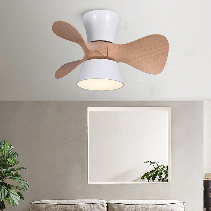 Interior Design Remote - 北欧ミニマリストスタイルの寝室/パーラーアクリル天井ファンライトデザイナーアートクリエイティブインテリア装飾品LED照明ランプ