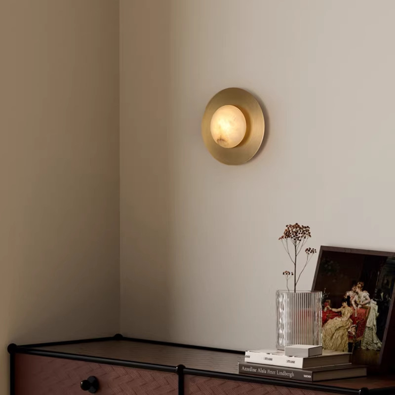 イタリアのデザイナーによる豪華な大理石の壁掛けランプ、レスト - Interior Design Remote のレビューと価格