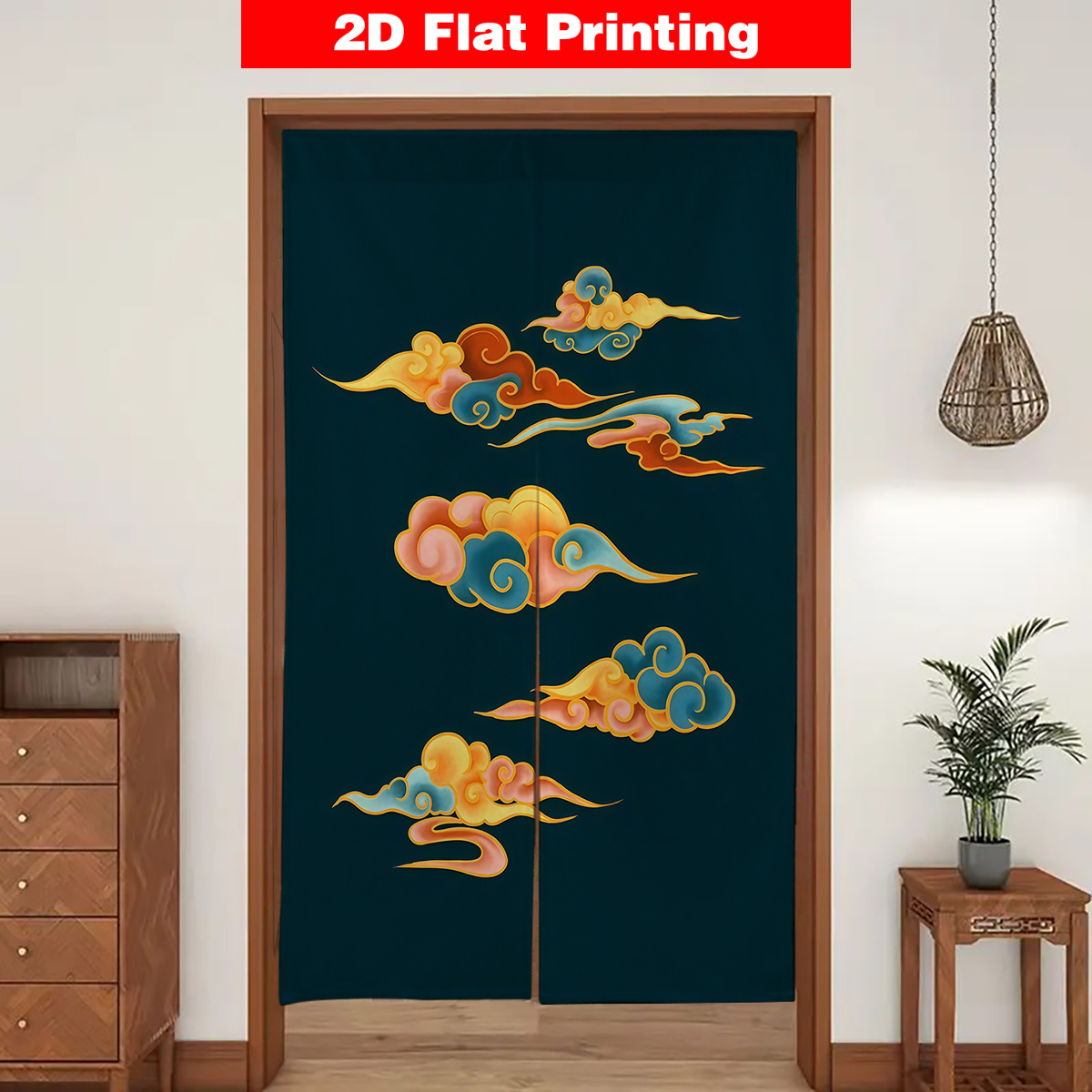日本のドアカーテンスクリーンディバイダー部屋の装飾オリエンタ - Interior Design Zen Style のレビューと価格