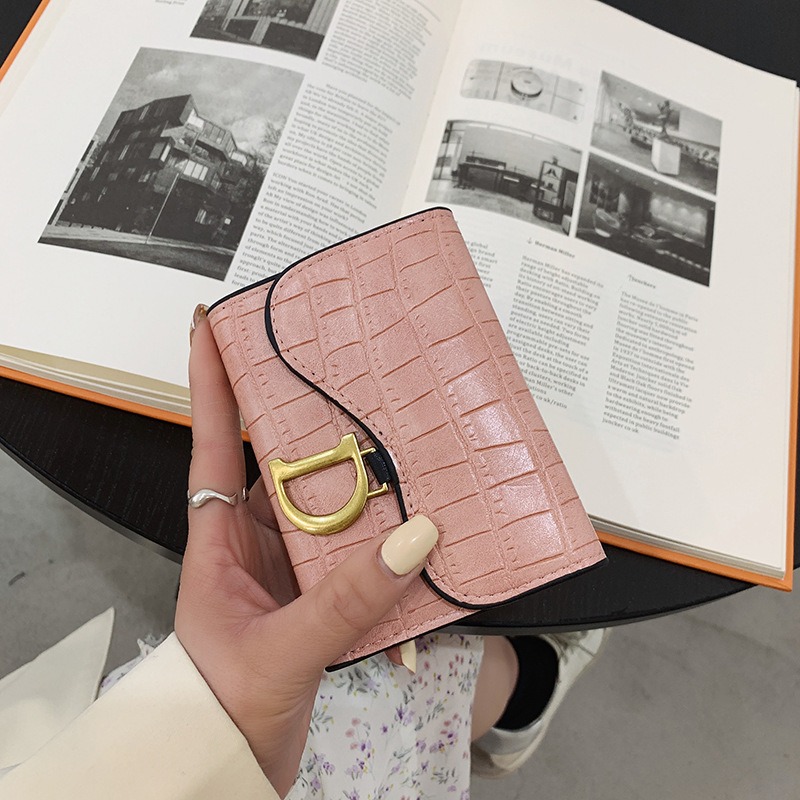 女性用の新しい財布、コンパクトでスタイリッシュ、クロコダイル - Interior Design Photo のレビューと価格