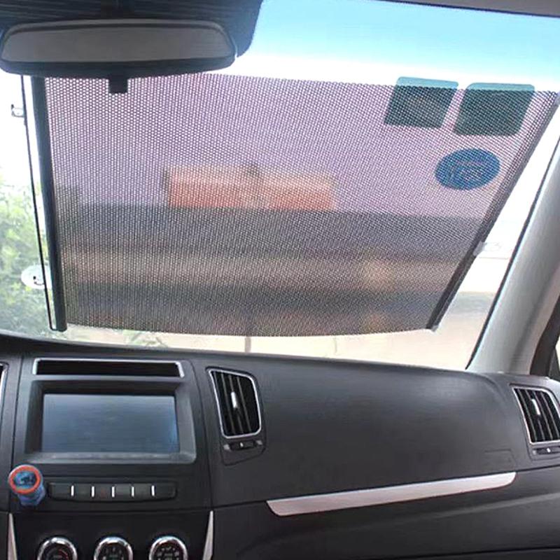 格納式遮光カーテン車の自動車サイドウィンドウロールカーテン家 - Linen Roller Blind のレビューと価格